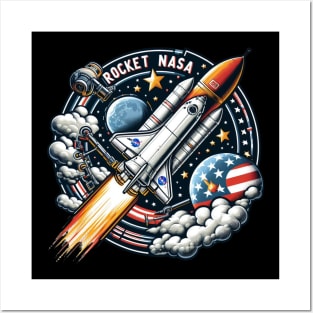 Nasa Rocket Posters and Art